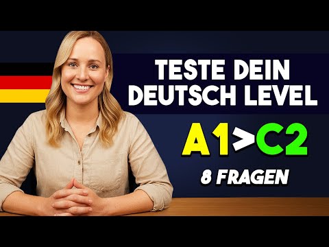 SCHNELL! Können Sie diesen A1 Test bestehen? Hörverstehen 8 Fragen! | Deutsch lernen