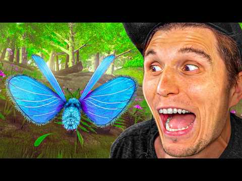 Der BLAUE Königs-Schmetterling Simulator