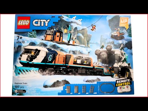 LEGO City 60470 Explorer Train Speed Build
