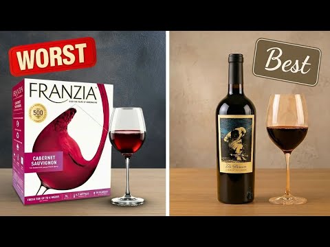 15 Famous Wine Brands Ranked Worst to Best