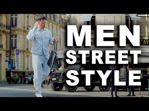 Paris Men's Fashion 2026 🇫🇷 | Spring Street Style Trends & Parisian Outfit Ideas | Iconic Walk