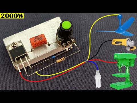Very Useful Tools // Perfect and Smoothly Working 2000 Watt Regulator