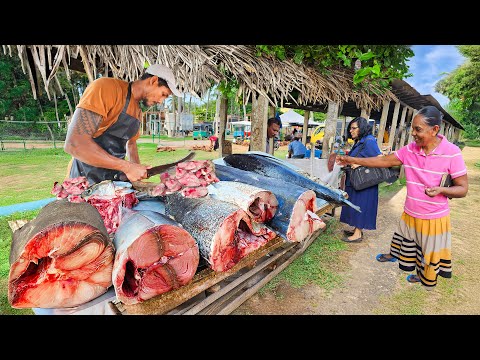 Captivating!! Island Village Remote Fish Market Morning Rituals Hidden Gems Sri Lanka