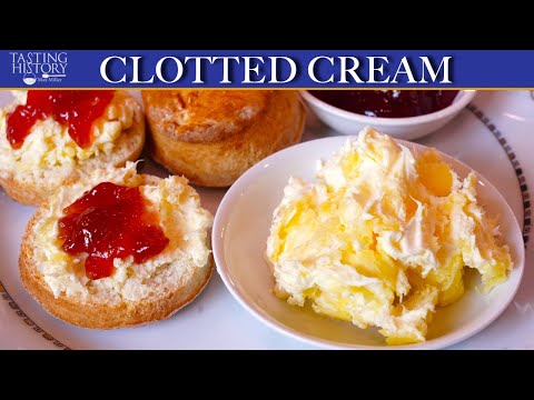 How To Make 17th Century Clotted Cream - A History
