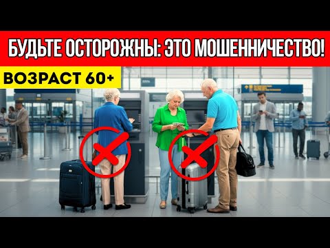 15 Частых Аэропортных Афер, Нацеленых На Пожилых Путешественников (Они Следят За Вами)