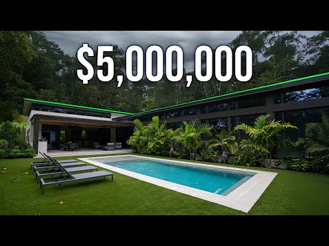 INSIDE a $5,000,000 Cozy Miami Mansion on a RAINY day