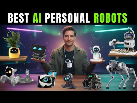 ✅ Top 10 Best AI Companion Robots [2026]🤖Personal Robot Pets, Robot Dogs, Desktop & Security Bots