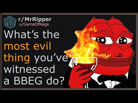 What’s the most evil thing you’ve witnessed a BBEG do?  #dnd
