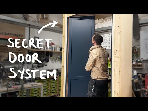 Secret Walk Through Doors In A Kitchen - How its made