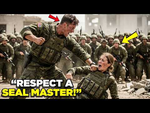 “Respect a SEAL Master!” Recruit Hit Her Seconds Later, He Was Knocked Out in Front of 500 Soldiers