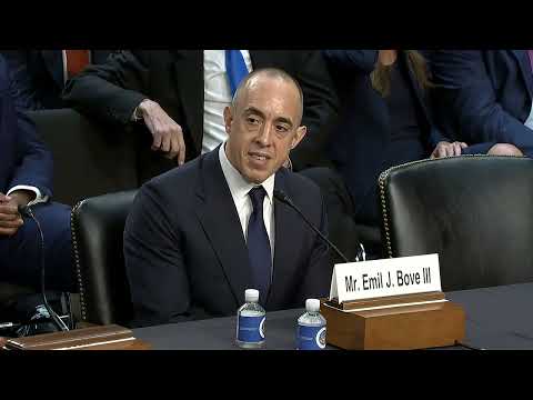 Welch Grills Emil Bove During Senate Judiciary Committee Hearing