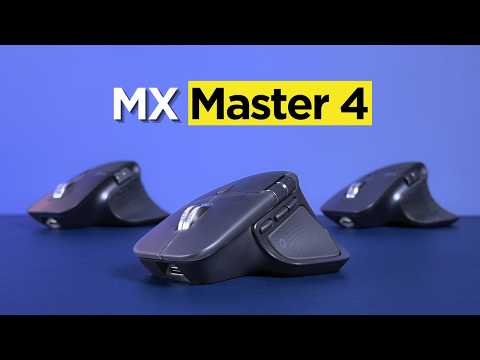 Logitech MX Master 4 - Is it better?