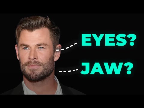 What Makes Chris Hemsworth So Attractive? (Facial Analysis)