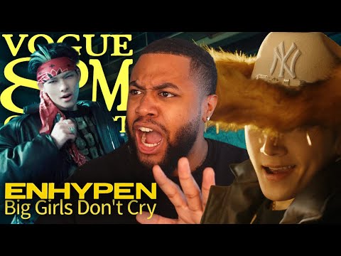 ENHYPEN ‘Big Girls Don′t Cry’ VOGUE 8PM CONCERT Performance Reaction!