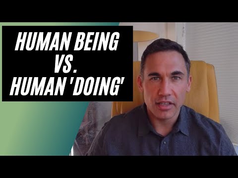 Going from a human ‘doing’ to human ‘being’ for the scapegoat