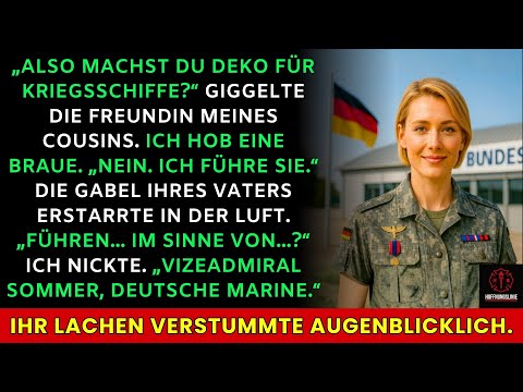 Sie verspottete meinen „Mädchenjob“ bei der Marine – bis ich mich als Vizeadmiral Sommer vorstellte