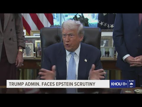 Trump administration faces scrutiny over Epstein files