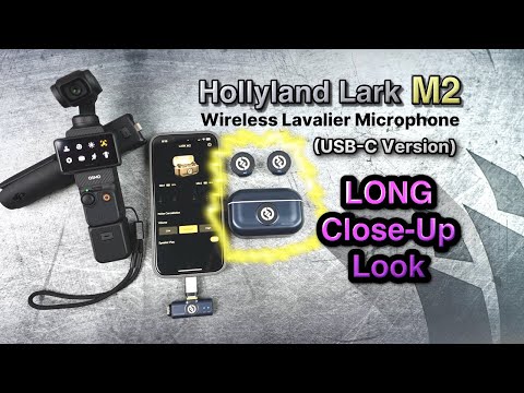 Hollyland Lark M2 (USB-C Version) on iPhone 16 & DJI Osmo Pocket 3