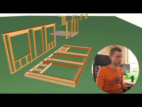 The correct wall of a frame house using Canadian technology from A to Z. Complete instructions fo...