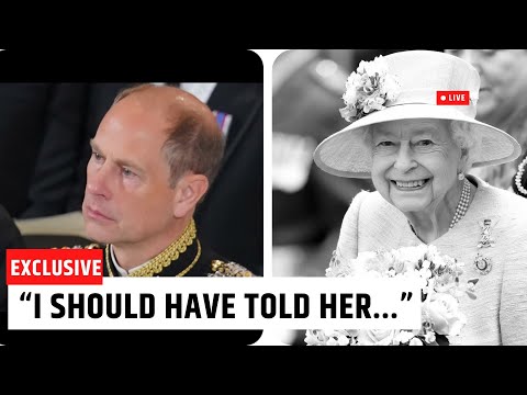 Prince Edward Couldn't Hold Back Tears When He Finally Admitted This
