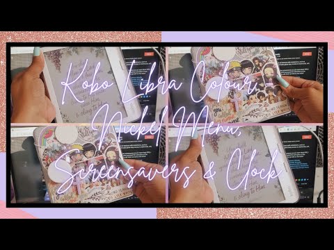 Kobo Libra Colour | NickelMenu, Screensavers & NickelClock