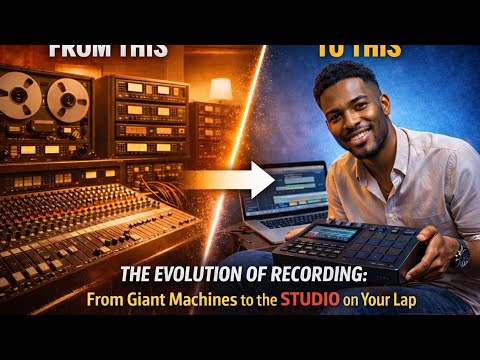 The Evolution of Recording - Giant Machines To Studio on Your Lap