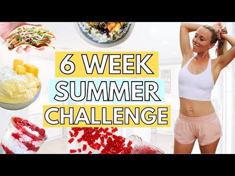 The 6 Week Summer Challenge is HERE!! [+ NEW Meal Plan!!]