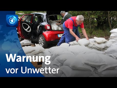 Unwetter: Große Sorgen vor Überschwemmungen