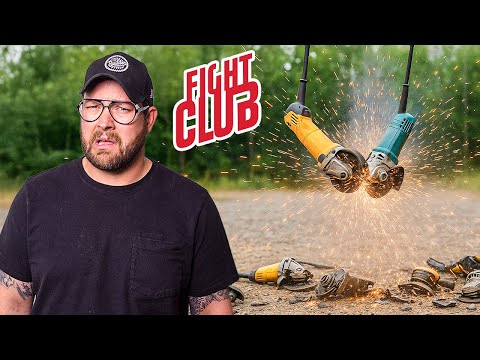 I Hung Angle Grinders to See Which One Wins