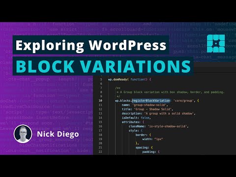 Exploring Block Variations in WordPress