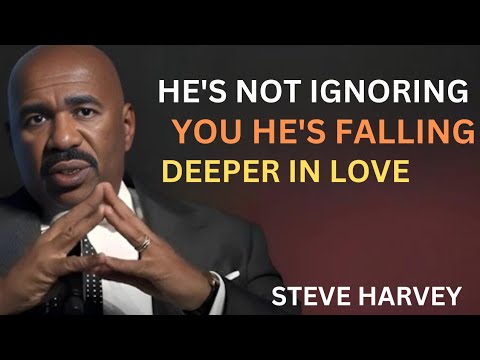 HE'S NOT IGNORING YOU HE'S FALLING DEEPER IN LOVE🙂💘 STEVE HARVEY