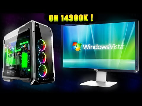 Can Windows Vista Run on a Real Modern PC in 2025? (14900K + Z790)