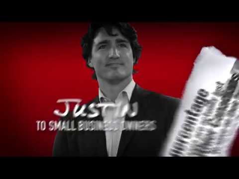 Conservative ad: What does Justin think about small business?