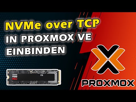 Blockdevices (LUNs) in Proxmox VE mit NVMe over TCP richtig einbinden