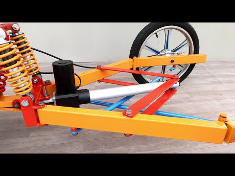Build An Amazing Folding Cargo Electric Bike For Workshop