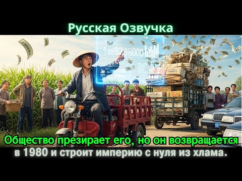 Общество презирает его, но он возвращается в 1980 и строит империю с нуля из хлама.