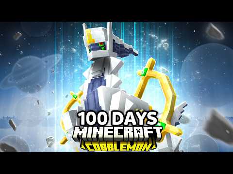 I Spent 100 Days as MYTHICAL TRAINER Pokémon Minecraft VS. my Rival! (Duos Cobblemon)