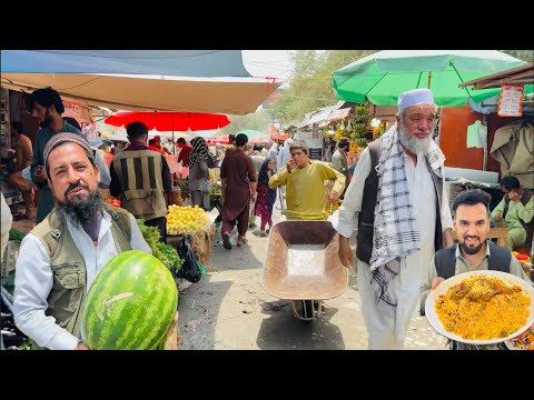 Tasting Afghanistan: Kabul Street Food & Local Fruits | Share Naw | Arzaan Keemat | Chicken Biryani
