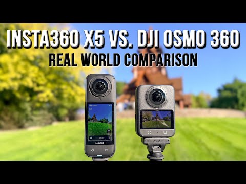 DJI Osmo 360 vs. Insta360 X5 - Side by Side Comparison Reveals ONE WINNER!