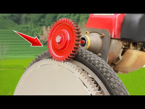 Farmer's invention of a chainless bicycle has left everyone amazed.