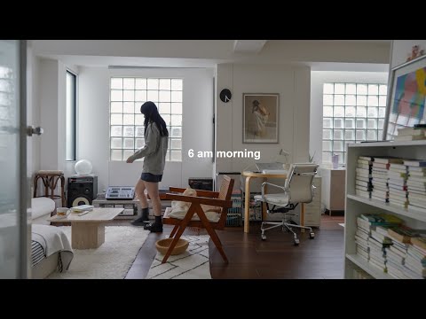 6am morning routine🪟 peaceful & productive mindset, cozy fall day in my life as a homebody