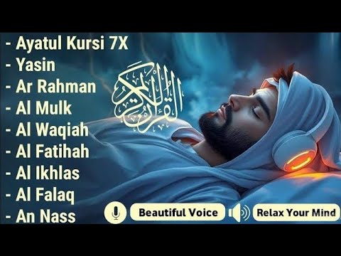 Quran Recitation in A Peaceful Voice I Alfatiha, Ayatul Kursi, Yasin ,Arrahman ,AlWaqiah