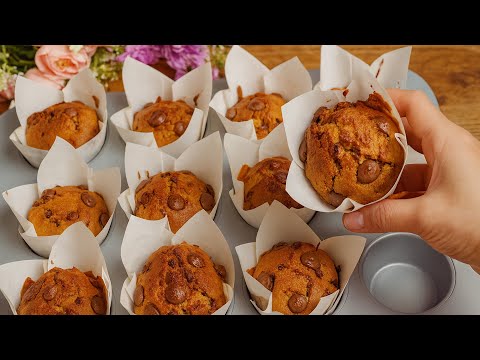 I've Been Looking For This Muffin Recipe For A Long Time! Melts in your mouth! In 5 minutes!