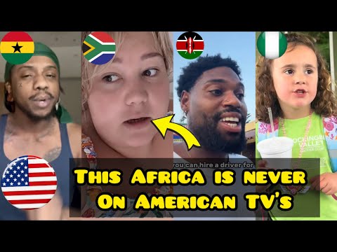 Americans visit Africa and they don’t want to Leave 🇺🇸🇿🇦🇳🇬🇰🇪🇬🇭