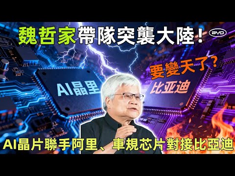 魏哲家帶隊突襲大陸！AI晶片聯手阿里、車規芯片對接比亞迪，兩岸半導體要變天？