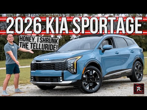 The 2026 Kia Sportage Hybrid Is A Long-Standing Family SUV With Baby Telluride Vibes