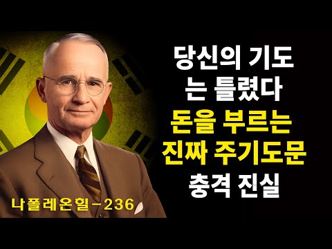 상위 1% 부자들이 주기도문을 읽는 방법은 따로 있습니다. 절대 알려주지 않았던 '부의 주파수' 공개 | 나폴레온 힐 동기부여