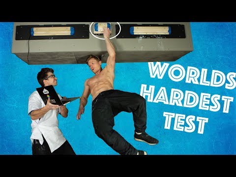 WORLD'S HARDEST CLIMBING TEST