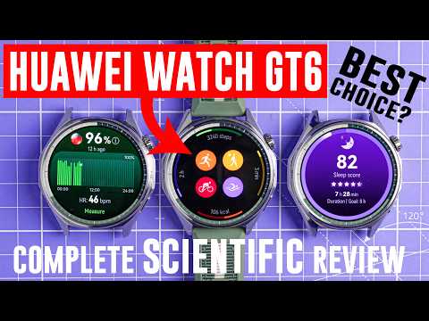 Huawei Watch GT6 - Scientific In-depth Review