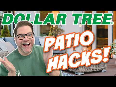 Outdoor Dollar Tree DIYs 🌿 Budget-Friendly Porch, Patio & Deck Makeovers!